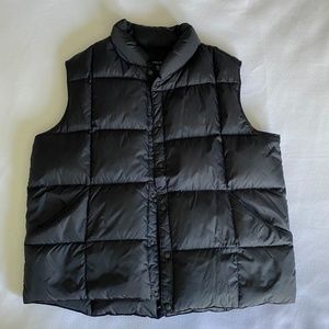 Lands End Black Puffer Jacket Men’s size XL